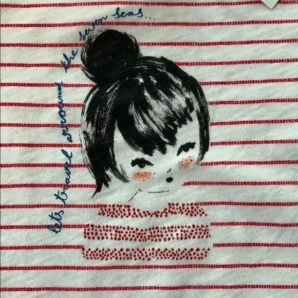 NWT! Zara baby girl t-shirt 3-6 months - Picture 3 of 3